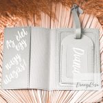 "ANYA" - Útlevéltartó és bőrönd biléta szett 