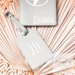 "ANYA" - Útlevéltartó és bőrönd biléta szett 