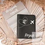 MR&MRS útlevéltartó és bőrönd biléta szett 