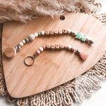 "Anya-Fia" - névre szóló cumilánc, kulcstartóval